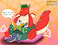 Patch's New Plushie by Inktail
