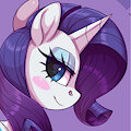 Twilight and Rarity by Moonseeker