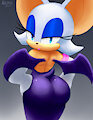 Rouge The Bat by AeroSin