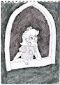 Inktober IV/XXXI Princess Peach The protektor by GentelDeerMELC