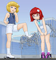 Rika and Rini's relaxed rampage