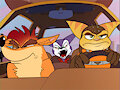 Comfort Character Drive meme by Kanada