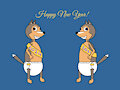 New year wolves.