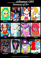 My 2023 Art Summary