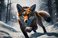 Snow critters (AI) by Hornybunny