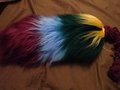 rainbow  yarn tail by Shines
