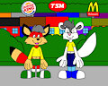 Vinnie and Elemental in Tales From Toonlandia