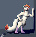 A Winter Stoat~