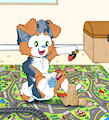 Morning Play Time by AuzziPup