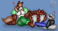 Big Horsey Footsie Playdate
