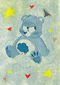 Grumpy Bear by duckmin1930