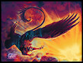 Lionic Feathered Sunrise by EskonWyntair