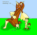 A Lopunny Finds A Fuzzy Seat by Tailslover13
