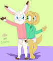 Ellie and Diana by ConejoBlanco