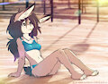 Sunbather by Elronya