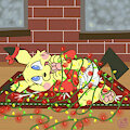 Christmas Pichu Lights -By Honyshib-