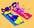 Alex and Becky at the Beach