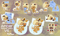 Sticker pack v5 Amber