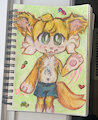 Rolo the fox/cat by BABYISSUES