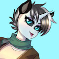 Black eyed unicorn