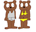 REMAKE: Frank Bear and Holly Bear in Sleepwear