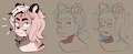 Luka head doodles by Dewebu