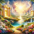 Heaven, Garden of Eden, And Hell Itself (Made with AI)