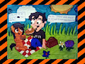 Solrac and Dan have a friendly picnic