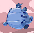 Blueberry diapersuit ninjadragon