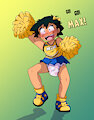 Cheerleader of the MAX Gym (Commission + STORY) by EmperorCharm