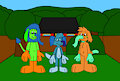 Patch, Mark and Oso naked in Toonlandia by PatchandMark