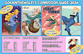 2024 Commission Sheet by Ookamithewolf1