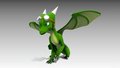 Daeva the Dragoness in 3D again.