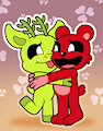 meditatin meggy x Bobby BearHug by dizzythecat20