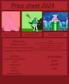 price sheet 2024