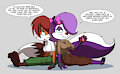 Commission: Fifi and Amy Treasure Hunters by monkeycheese