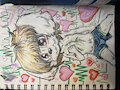 Maltese Dog - with heartbeat by BABYISSUES