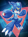 Mega Vee (ブイマン) by RUSH0