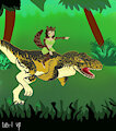 Dinosaur ride