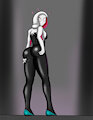 Day 207: Spider Gwen by NobodyDrawsDaily