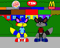 Alex the Fox Meets Dexter the Fox