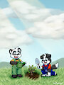 Gift Art for Paco and Roni's Bloons Day '24 by MonMonRawr