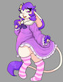 Lulu in a dress by AngelNim