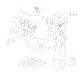 EricSkunk and Khaz Sketch 2 by Risu