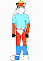 The Fox Prince in Shorts Down (Diaper)