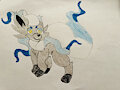 A sparking spiritual fox by TRexHunter10