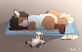 Wolfie's Streams - Eepy Fox Naptime by ChocolateKitsune