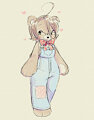 Plushie Orito in Overalls