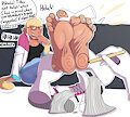 Commission: Another kind of foot play by QuiteSplendid