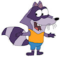 Derek as Travis the Tiger
